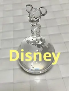 Disney ミッキーマウス　クリスタルフィギュア