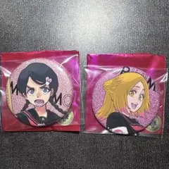 BLEACH WORLD サンシャイン　缶バッジ　織姫と雛森
