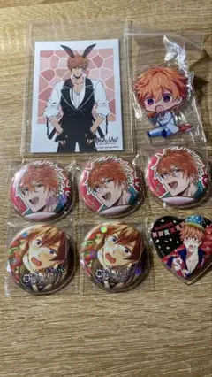 obey me!　ベルゼブブ　缶バッジ　アクスタ　ブロマイド