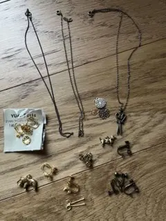 アクセサリーパーツハンドメイドに金属製チャームイヤリングネックレス
