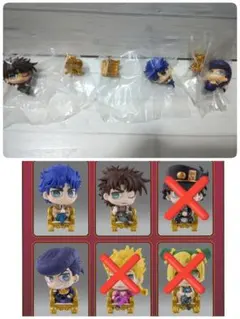 ジョジョの奇妙な冒険　ガチャガチャ　ジョジョワールド　フィギュア