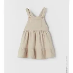 ZARA BABY テクスチャー素材ワンピース