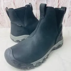 【極美品】keen グレタ チェルシー ウォータープルーフ 防水 25のサムネイル