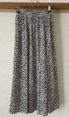 INGNI(イング) レオパード柄ギャザースカート