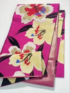 コラボ 袋帯 生田絵梨花 正絹 振袖 金糸 ロングサイズ F1637 コラボ 袋帯 生田絵梨花 正絹 振袖 金糸 ロングサイズ F1637 - メルカリ
