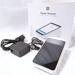 超美品】Square ターミナル 本体一式 化粧箱付き ロール紙18巻付き