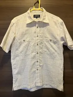 OUTDOOR アウトドア チェックシャツ 半袖シャツ
