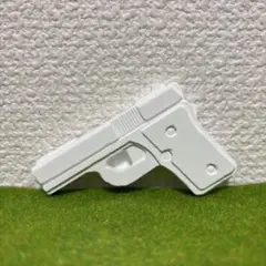アロマストーン 拳銃 けんじゅう ホワイト ハロウィン 置型 匿名配送 794