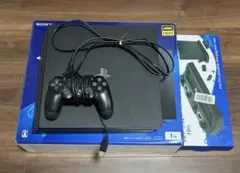 PS4 Pro 1TB 4K HDR コントローラー、heat sink付き