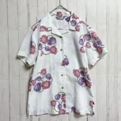 【希少】THE NORTH FACE ノースフェイス　アロハシャツ　花柄　Mのサムネイル