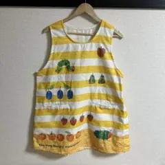 〈お値下げ中！！〉学研　保育士用エプロン　はらぺこあおむし