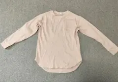 UNIQLO　ユニクロ　レディース　長袖カットソー　リブ素材　S