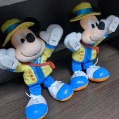 バケーションパッケージ　くっつきぬいぐるみ　ミッキー 2つあわせて