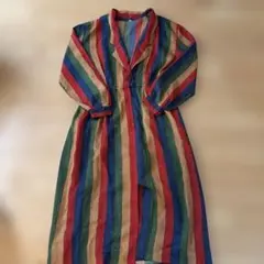 古着　レトロワンピース　カラフル