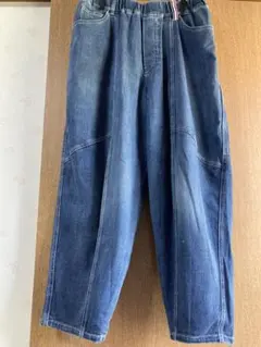 PERSONSパーソンズ キャットパンツ　デニム　Mサイズのサムネイル