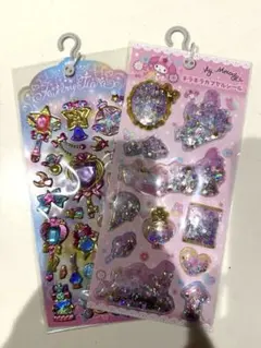 キラキラカプセルシール　マイメロ　2枚セット