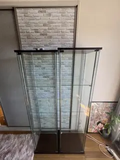 不二貿易製フィギュア・コレクションケース　42.5cm×36.5cm×162cm