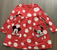 next♡ディズニー♡ミニーマウス♡ワンピース110センチ相当のサムネイル