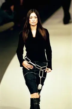 1999AW CHANEL パッチワークデニムスカート シャネル 90sのサムネイル