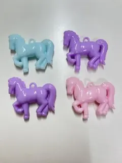 ビーズ　ユニコーン　ハンドメイド　材料　パステルカラー