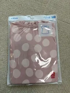【未使用品】UNIQLO AIRism 水玉 Tシャツ 100