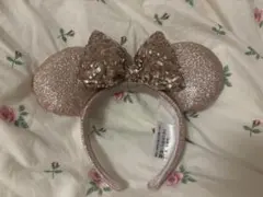 フロリダ ディズニー カチューシャ ミニー スパンコール キラキラ ピンク 限定