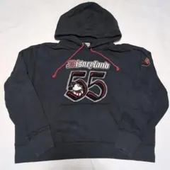 古着 Disneyland resort プルオーバー パーカー 黒 XLサイズ