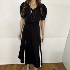 dazy 新品大人気♡デザインロングワンピース　Lマキシワンピース