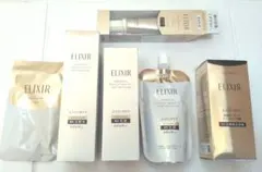 約40％off【おまけ付】資生堂ELIXIR ザ・セラム美容液/化粧水/乳液など