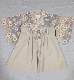 プティマイン なりきり袴 カバーオール 袴ロンパース 男の子