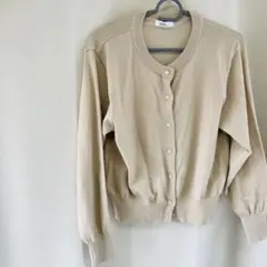 earth music & ecology ベージュ カーディガン 30