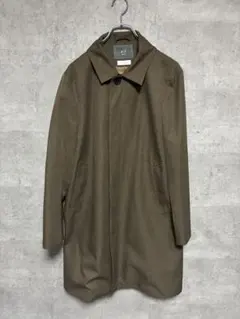 【極美品】417 エディフィス ゾゾ別注 ステンカラーコート ブラウンのサムネイル