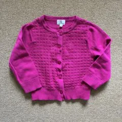 組曲 ピンク カーディガン 90cm