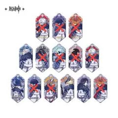 【公式 正規品】霜痕与权焰シリーズ ファデュイ執行官 缶バッジ【プロフ必読】