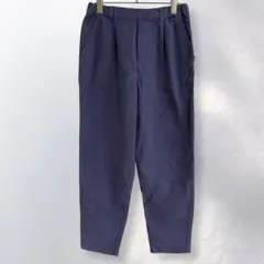 スタディオクリップ テーパードパンツ 差し色 無地 カジュアル M《c482