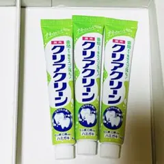 花王 クリアクリーン 薬用ハミガキ ナチュラルミント 3本セット