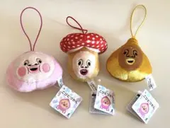ラウンドワン限定 こびとづかん フェイスマスコット 3種セット