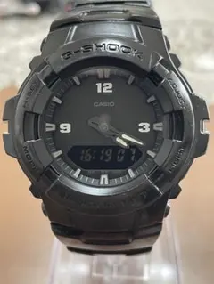 限定/G-SHOCK/木梨サイクル/時計/コラボ/G-100/フルブラック/別注