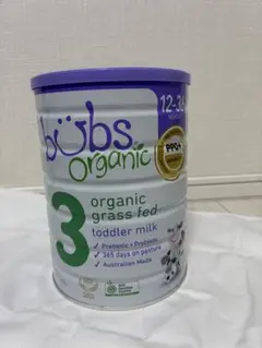 Bubs Organic　粉ミルク ステップ3(12ヶ月~36ヶ月)　1缶