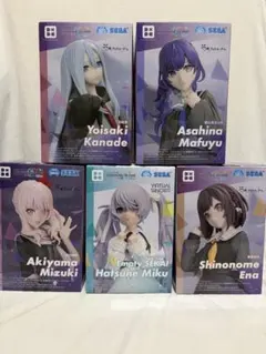 プロセカ ニーゴ5体＋劇場版初音ミク2体 フィギュア 7体セット売り