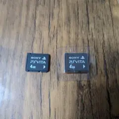 SONY PS Vita メモリーカード 4GB 2枚