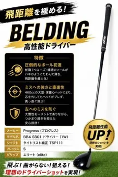 【豪華付属品付】プログレス BB4 SB01 ドライバー TSP111 (S) 豪華付属品付】プログレス BB4 SB01 ドライバー TSP111 (S) - メルカリ
