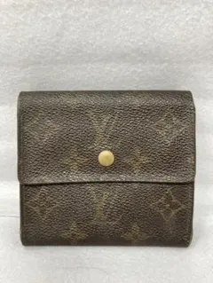ルイヴィトン Wホック 財布 ウォレット モノグラム ヴィンテージ
