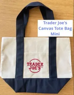 Trader Joe’s トートバッグ　mini ネイビー