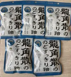 新品 100g×5袋セット 龍角散 のどすっきり飴 のど飴 食品 菓子 あめのサムネイル