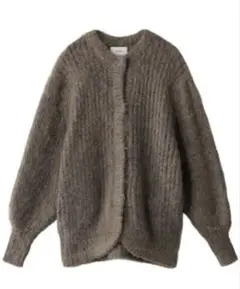 クラネ　MOHAIR SHAGGY CARDIGAN