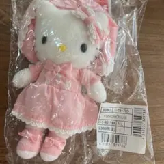 ハローキティ展　フリル　マスコットホルダー