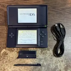 ☆充電器付き☆ニンテンドーDS Lite エナメルネイビー