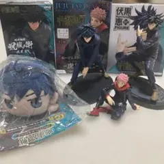 呪術廻戦 まとめ売り　フィギュア　カード　ぬいぐるみ　伏黒恵　虎杖悠仁