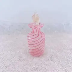 ベネチアングラス 香水瓶 パヒュームボトル 小瓶 ベネチアンガラス 香水瓶❤︎パフュームボトル ピンク イタリア製